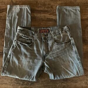 Grey Levis 511 Skinny Jeans Size 28